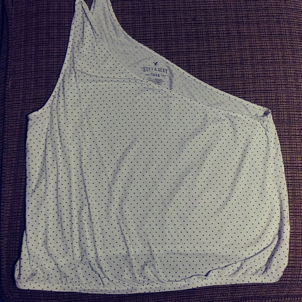 One shoulder tank
